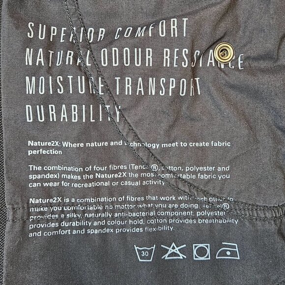 DUER Jogger Pants Mens No Sweat Slim Fit Stretch Breathable 36x29 Navy MNF9B022 - Picture 7 of 16